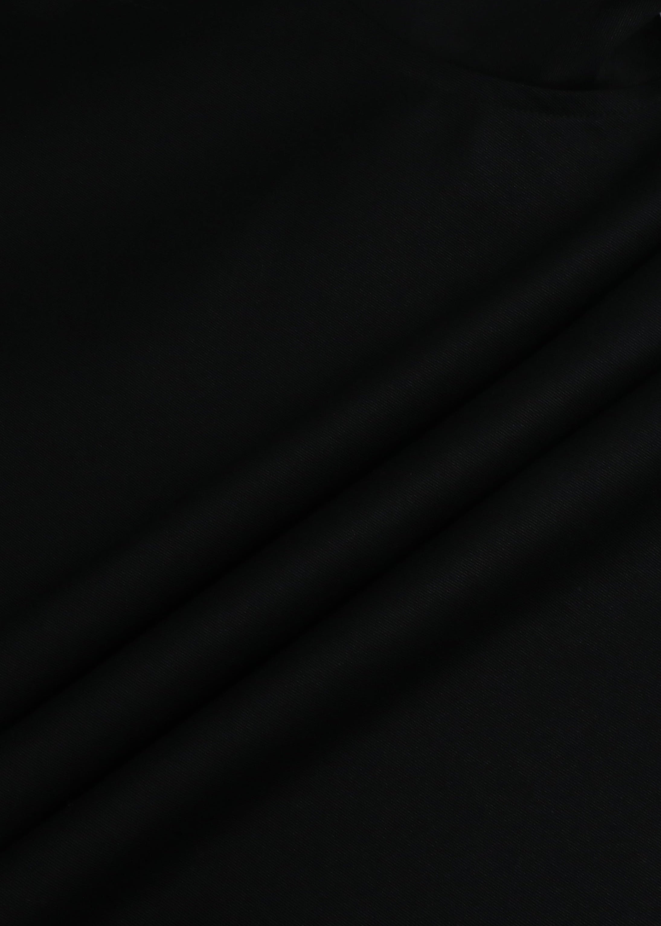 Luxe Zip-up Shirt [Onyx]