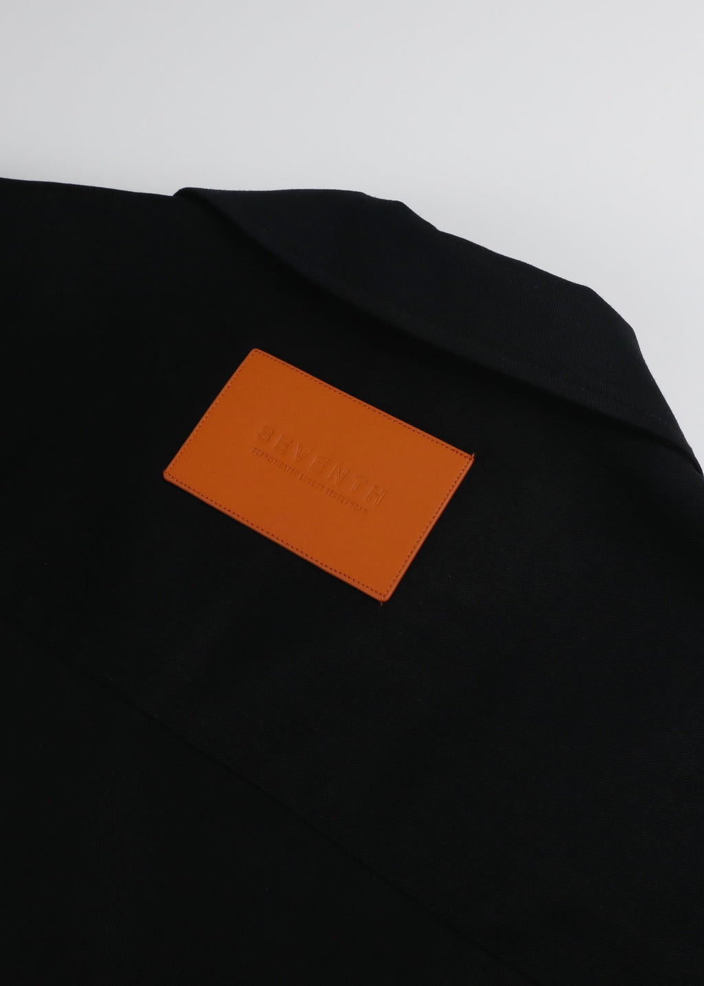 Luxe Zip-up Shirt [Onyx]