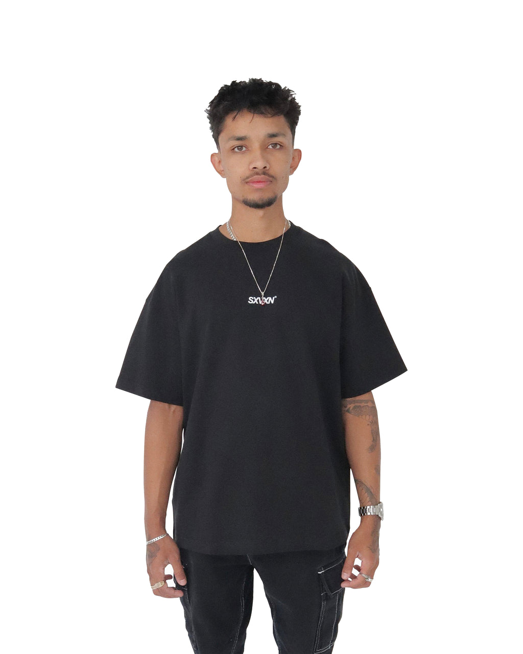 T.M.M Silhouette Oversized Shirt [Onyx]