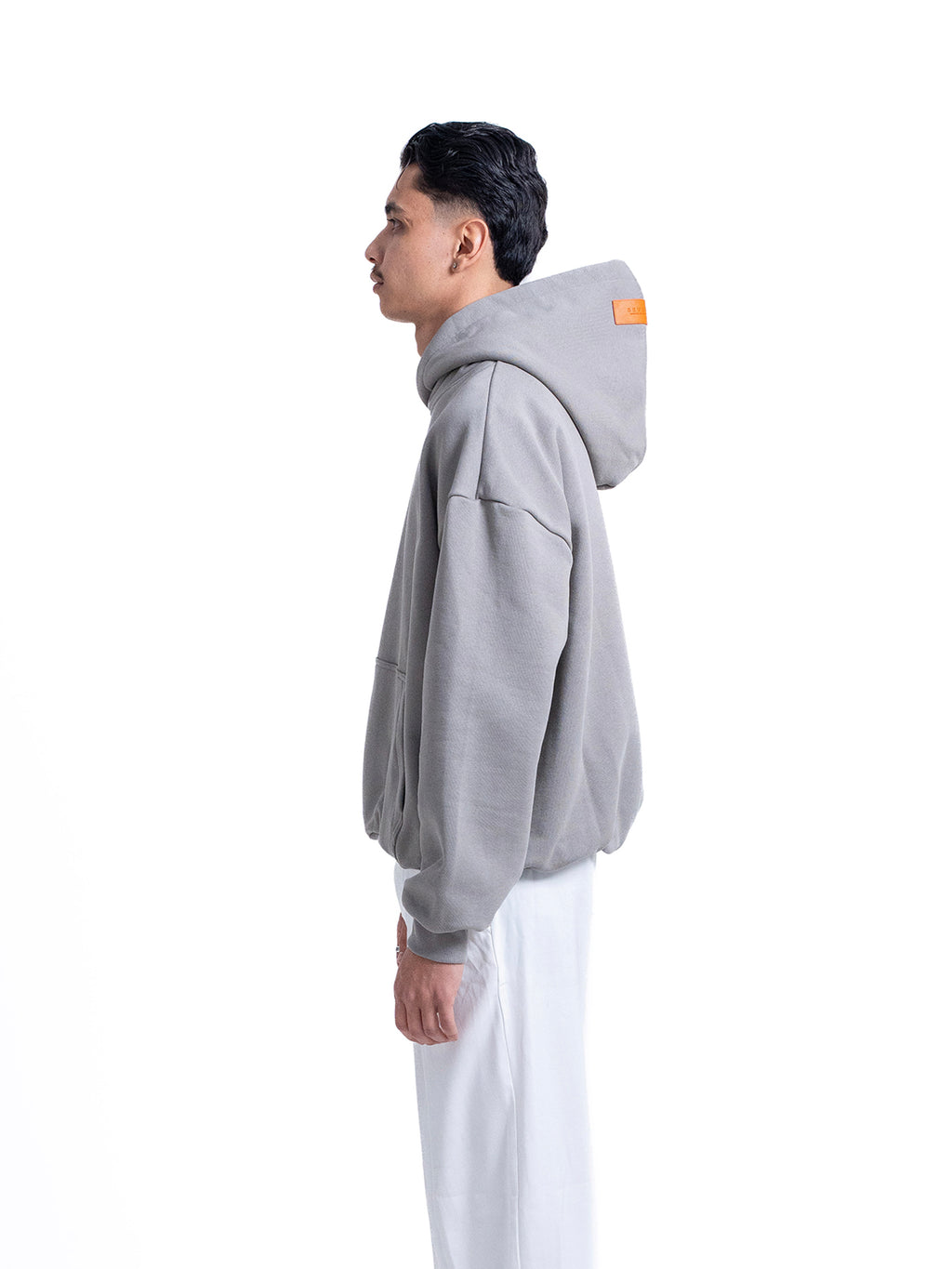 Luxe Oversized Hoodie (Greige)
