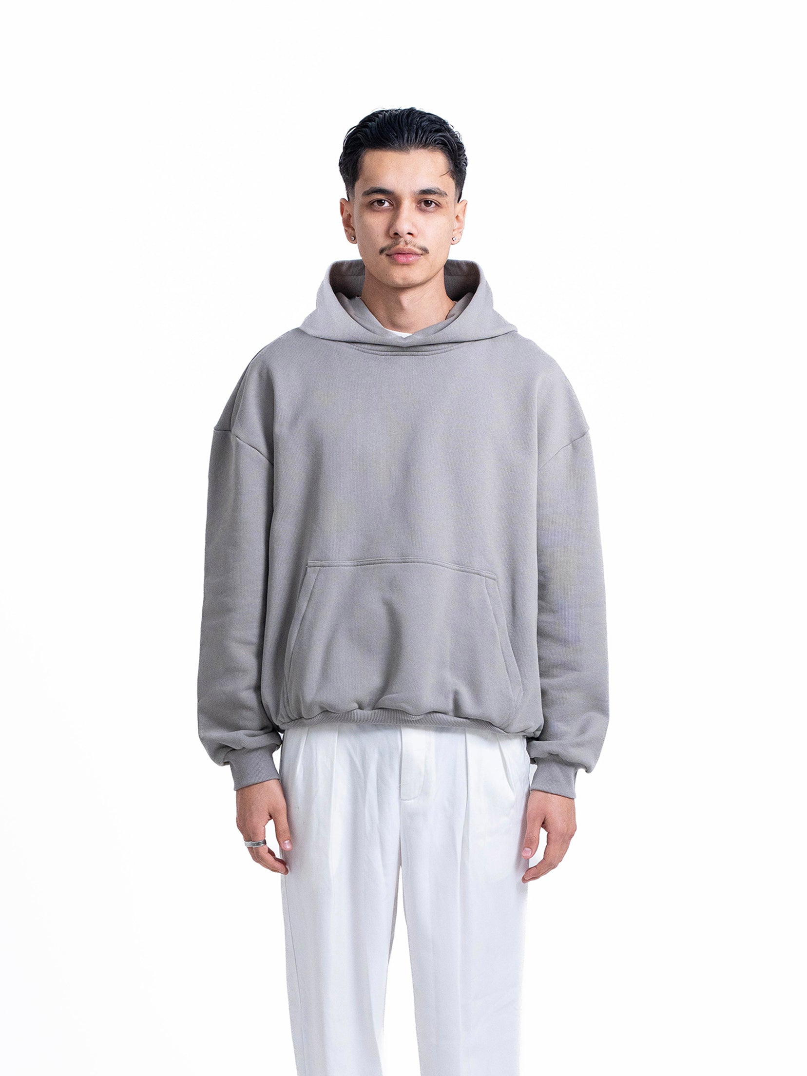 Luxe Oversized Hoodie (Greige)